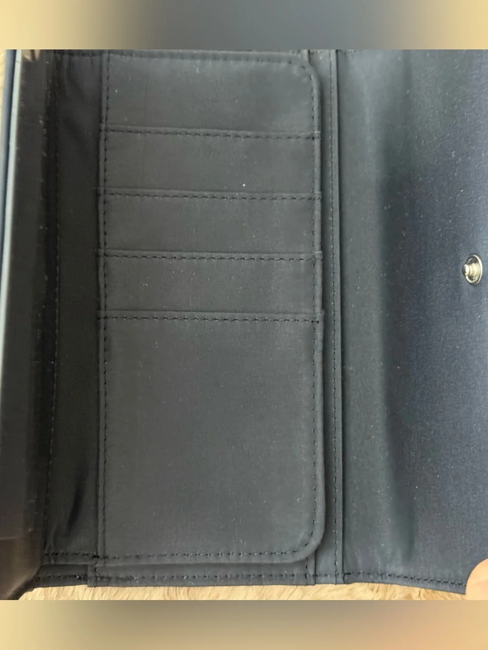 Tommy Hilfiger | Navy Embossed Wallet & Card Holder